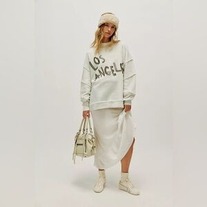 NWT Free People Ragabond - Ragabond City Dreams Sweatshirt In Los Angeles